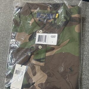 Classic Fit Camo Mesh Polo Shirt
Polo Ralph Lauren